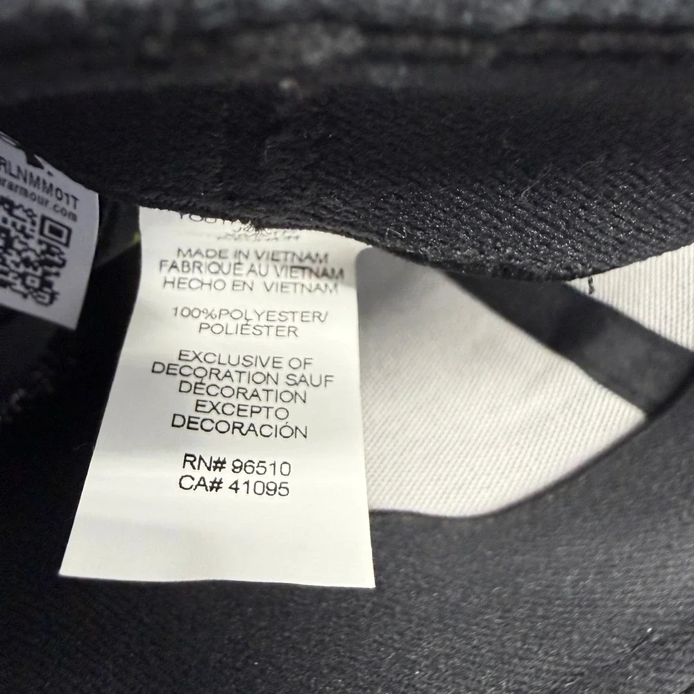 Under Armour Youth Blitzing 3.0 Hat Black Embroidered Logo Cap XS/S 1305017